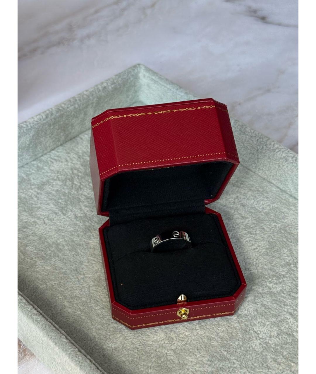 CARTIER Белое кольцо из белого золота, фото 4