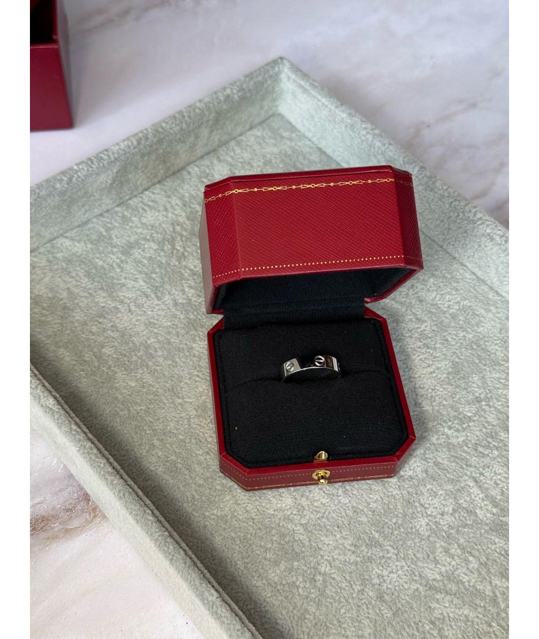 CARTIER Белое кольцо из белого золота, фото 6