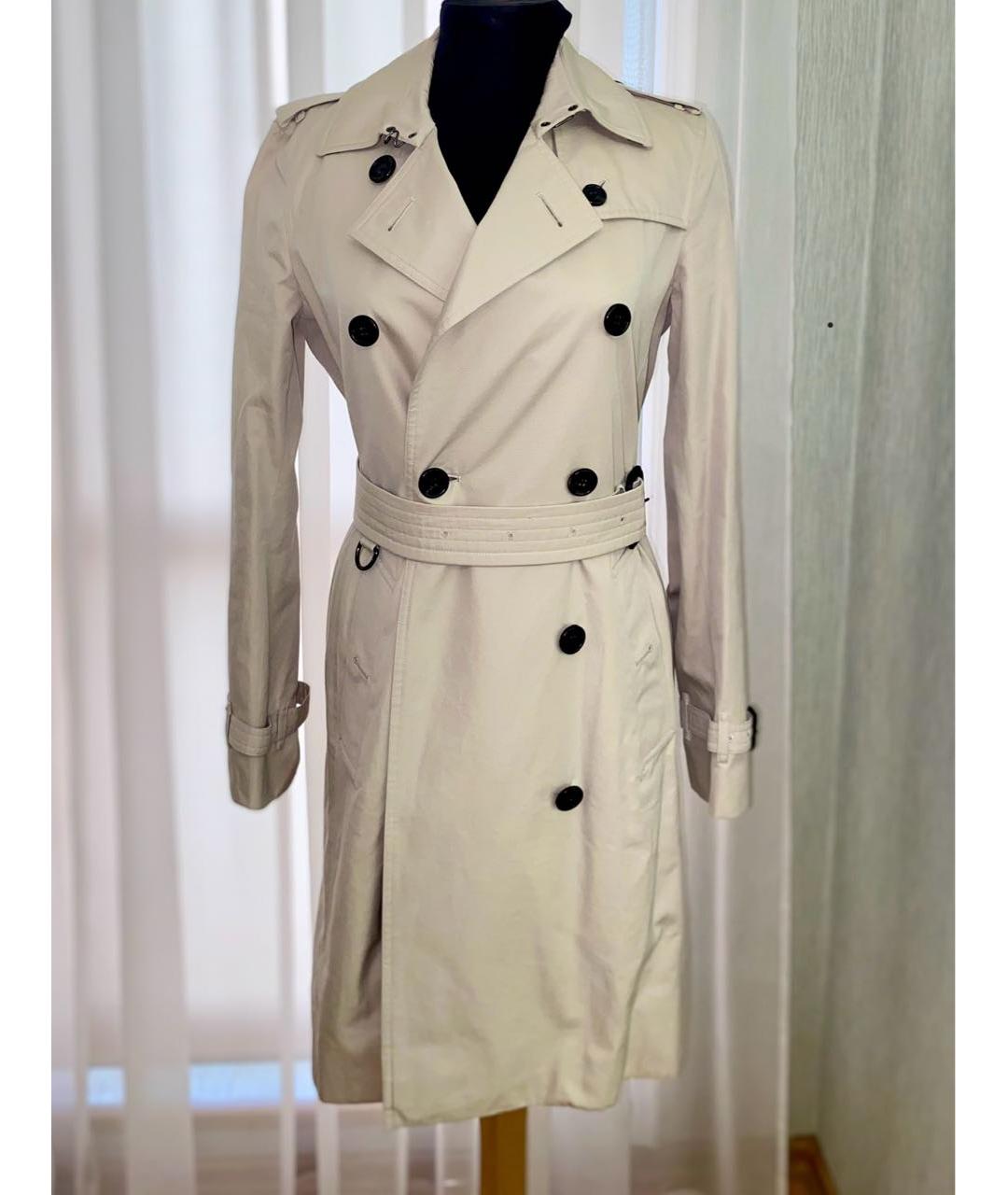 BURBERRY Бежевый тренч/плащ, фото 8