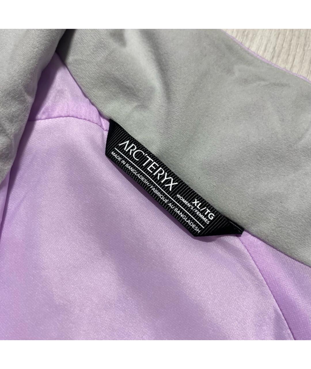 ARCTERYX Фиолетовая полиэстеровая куртка, фото 5