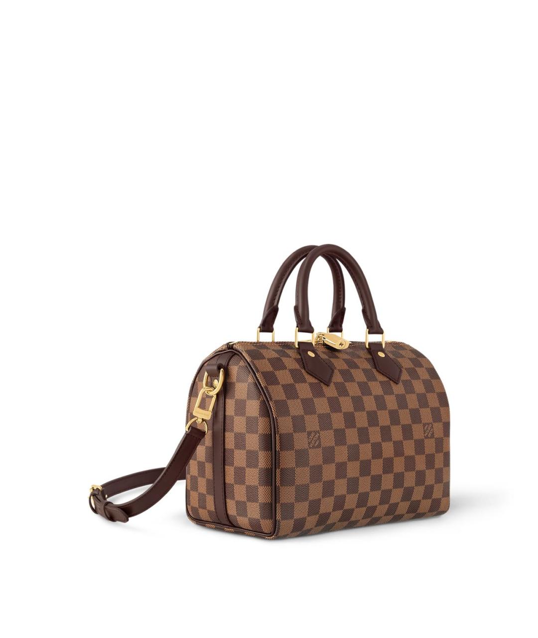 LOUIS VUITTON Коричневая сумка с короткими ручками, фото 2