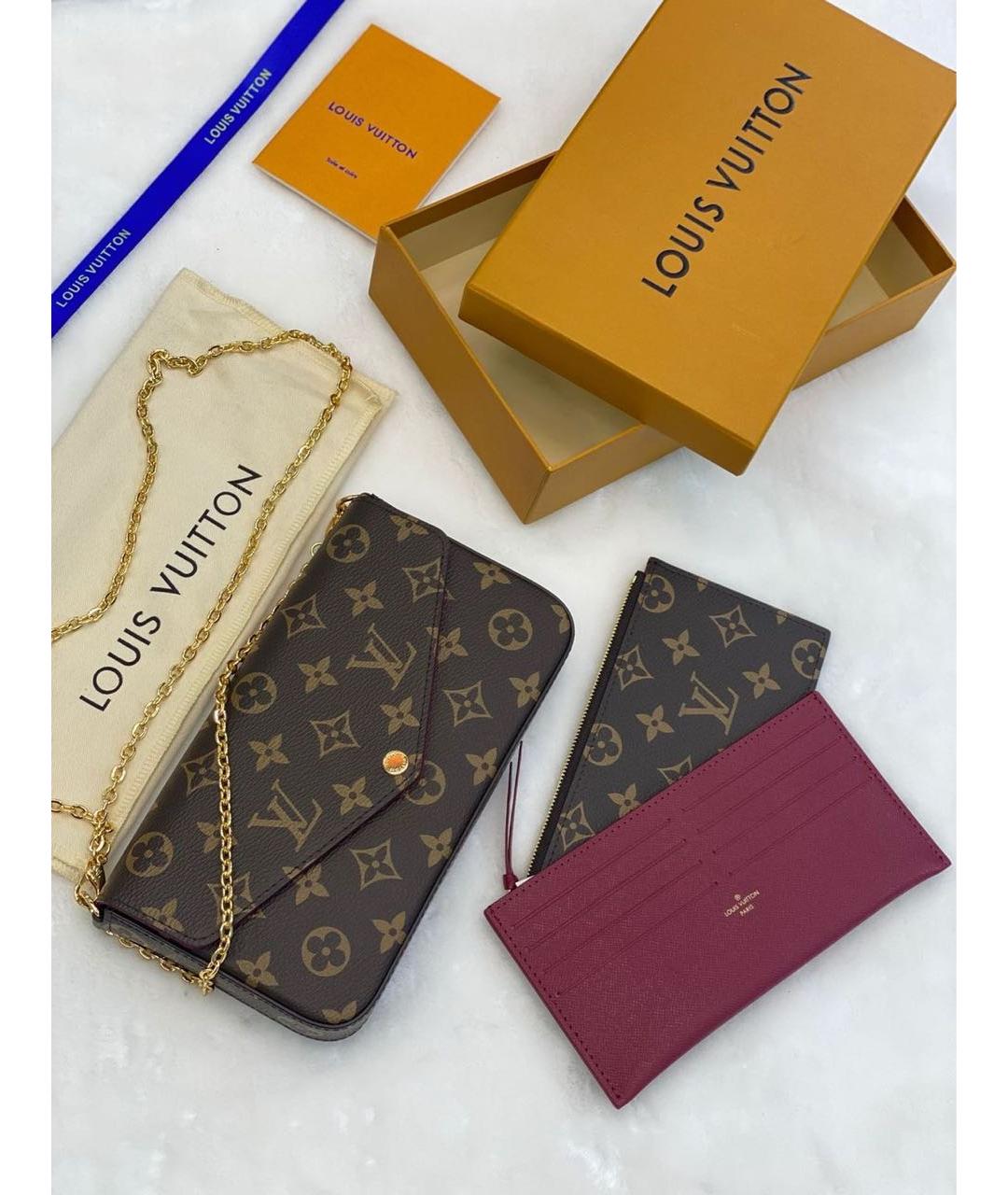 LOUIS VUITTON Коричневая сумка через плечо, фото 5