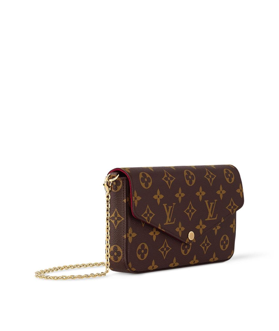 LOUIS VUITTON Коричневая сумка через плечо, фото 2