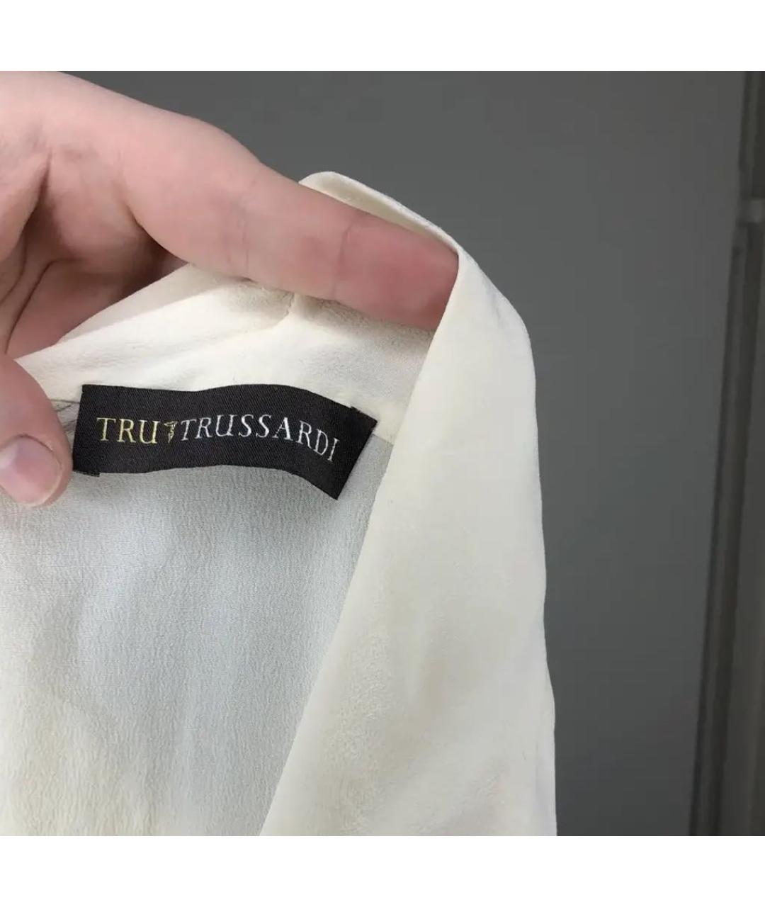 TRUSSARDI Белая блузы, фото 3