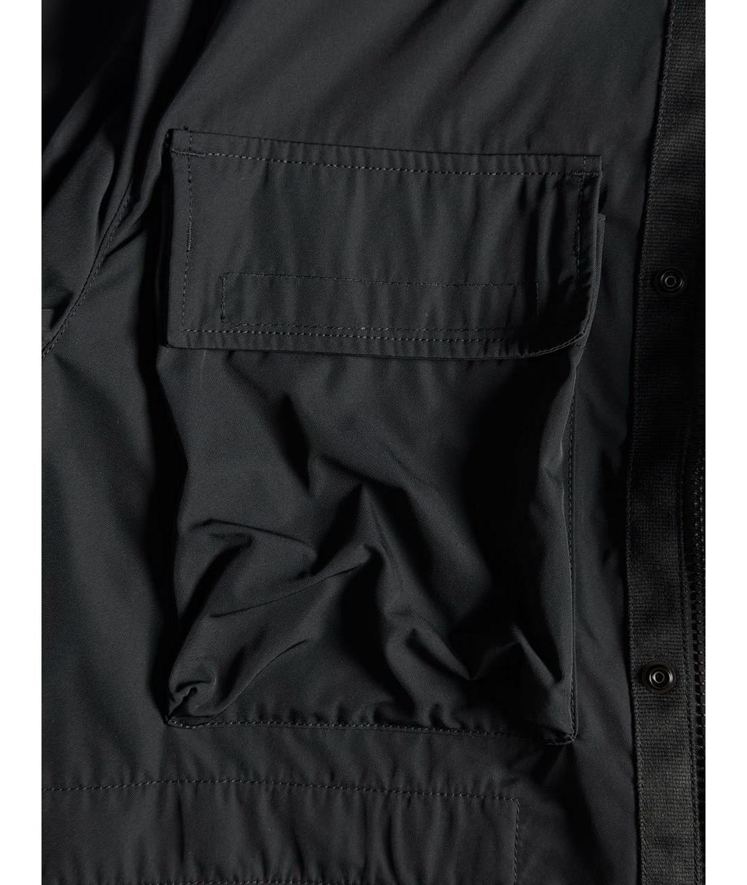 STONE ISLAND Черная куртка, фото 4