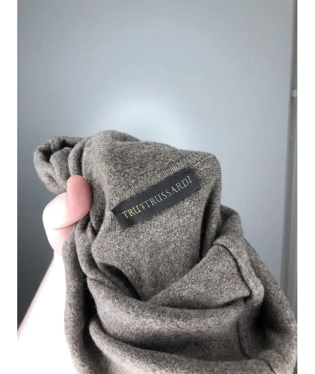 TRUSSARDI Коричневое повседневное платье, фото 4