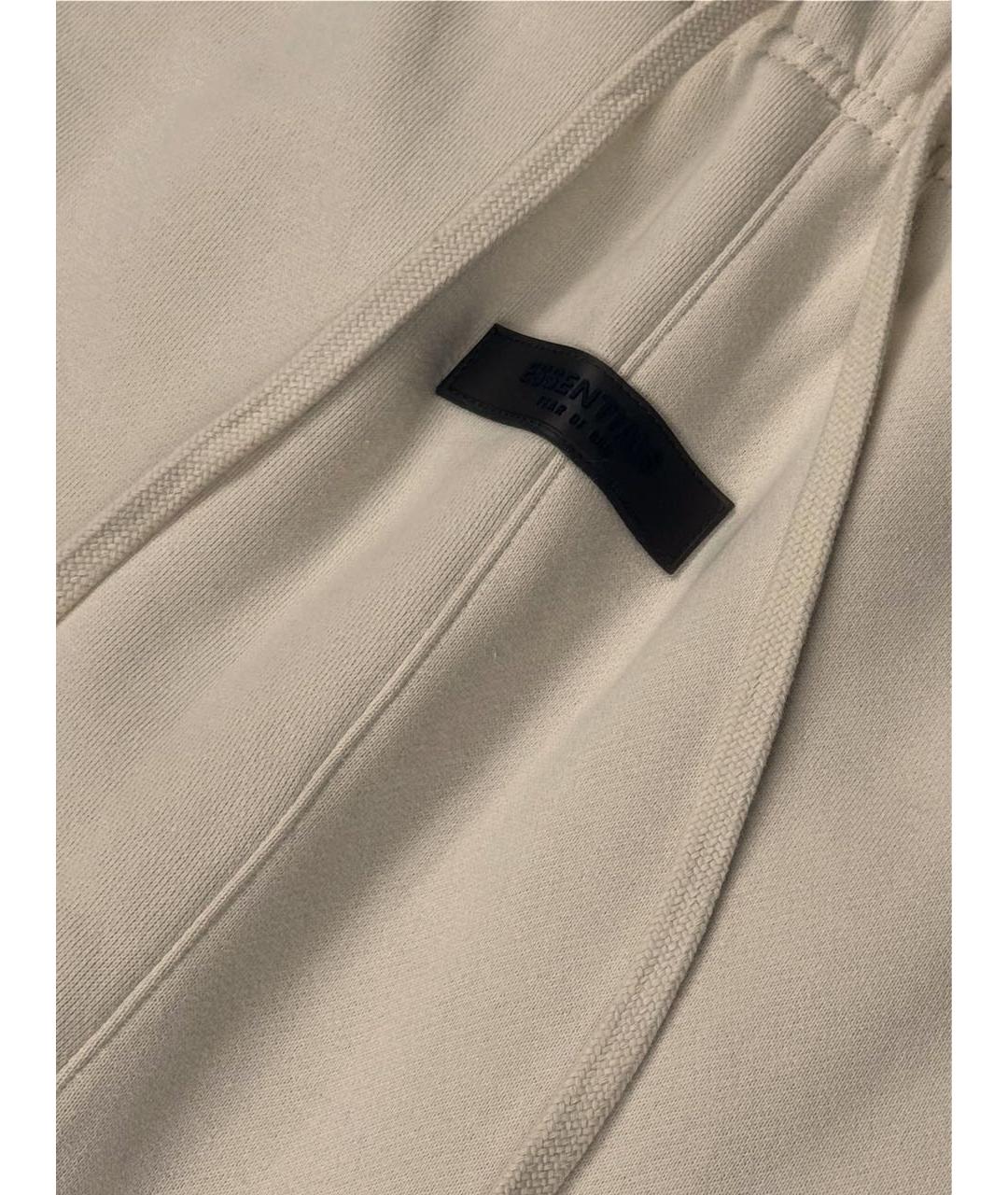 FEAR OF GOD ESSENTIALS Бежевые хлопковые повседневные брюки, фото 6