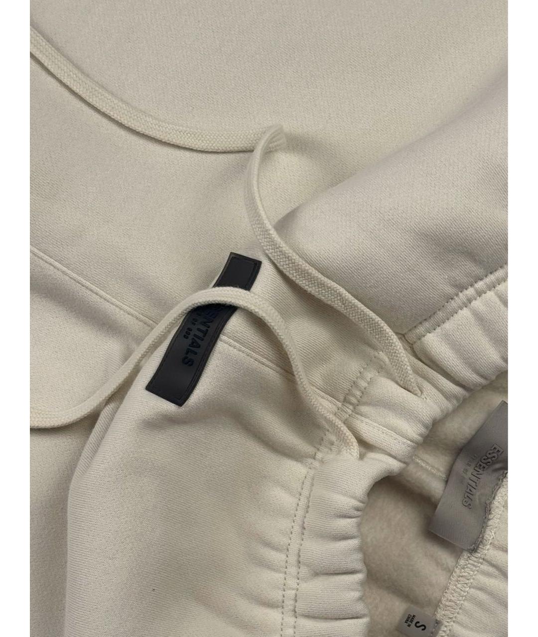 FEAR OF GOD ESSENTIALS Бежевые хлопковые повседневные брюки, фото 5