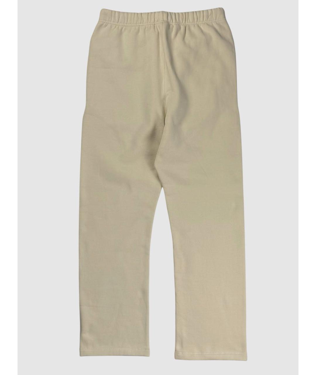 FEAR OF GOD ESSENTIALS Бежевые хлопковые повседневные брюки, фото 2