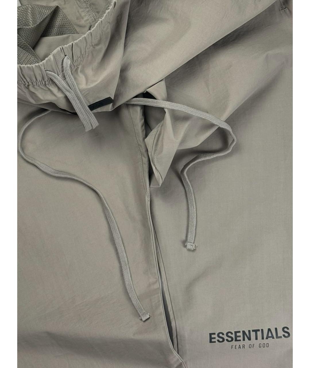 FEAR OF GOD ESSENTIALS Бежевые хлопковые повседневные брюки, фото 7
