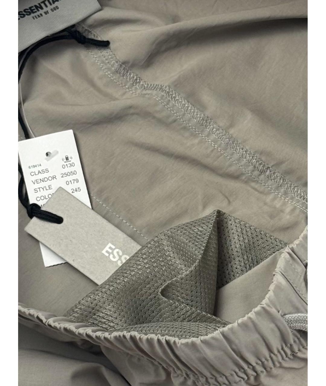 FEAR OF GOD ESSENTIALS Бежевые хлопковые повседневные брюки, фото 6