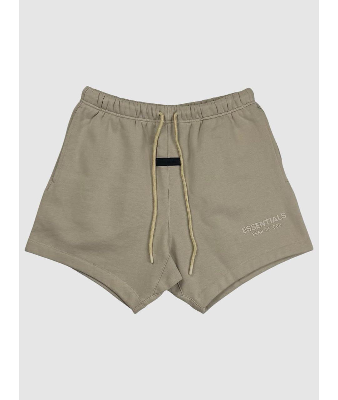 FEAR OF GOD ESSENTIALS Бежевые хлопковые шорты, фото 6