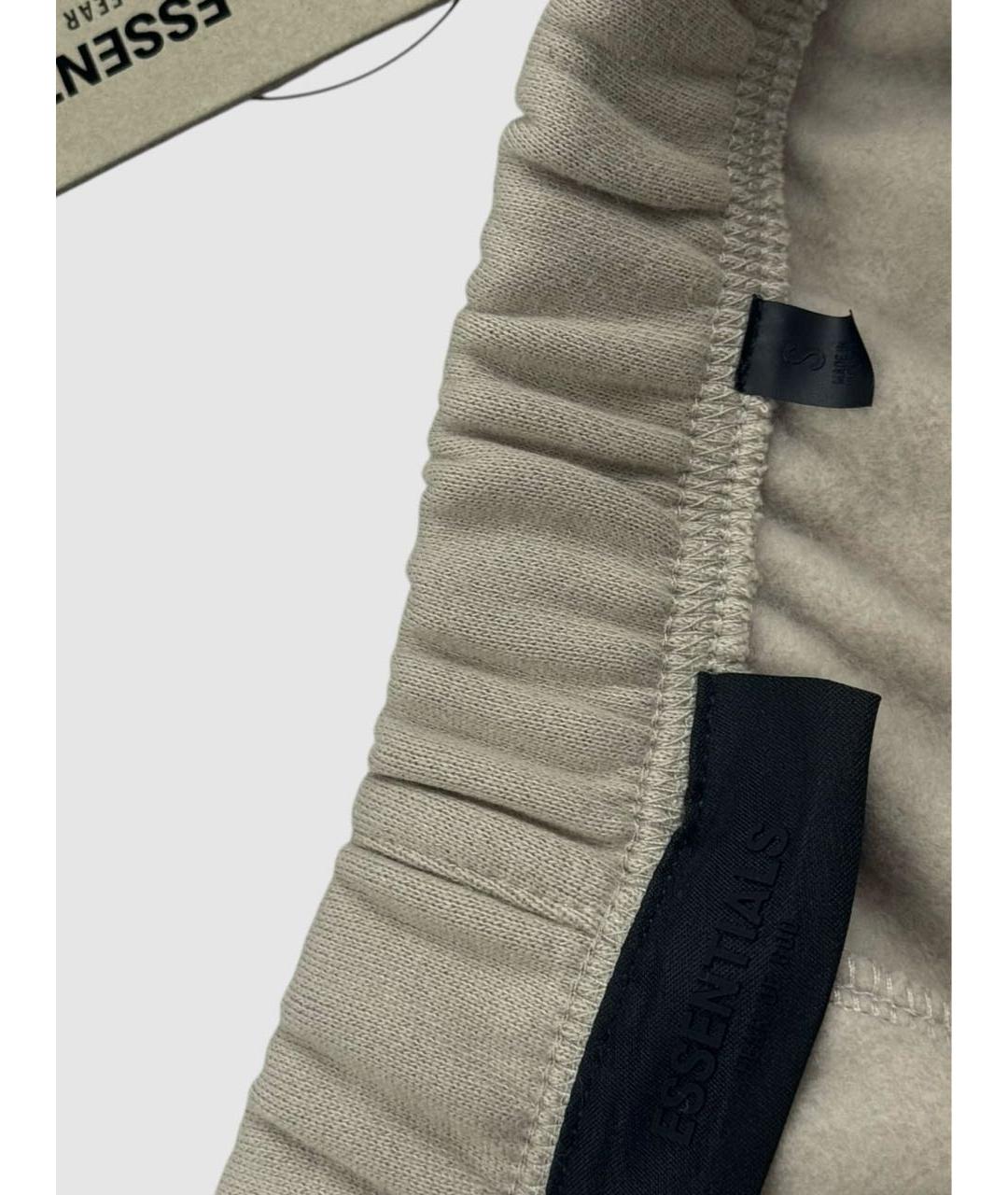 FEAR OF GOD ESSENTIALS Бежевые хлопковые шорты, фото 5