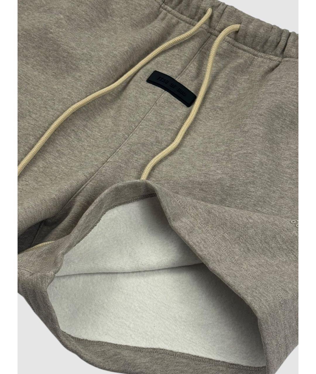 FEAR OF GOD ESSENTIALS Бежевые хлопковые шорты, фото 3