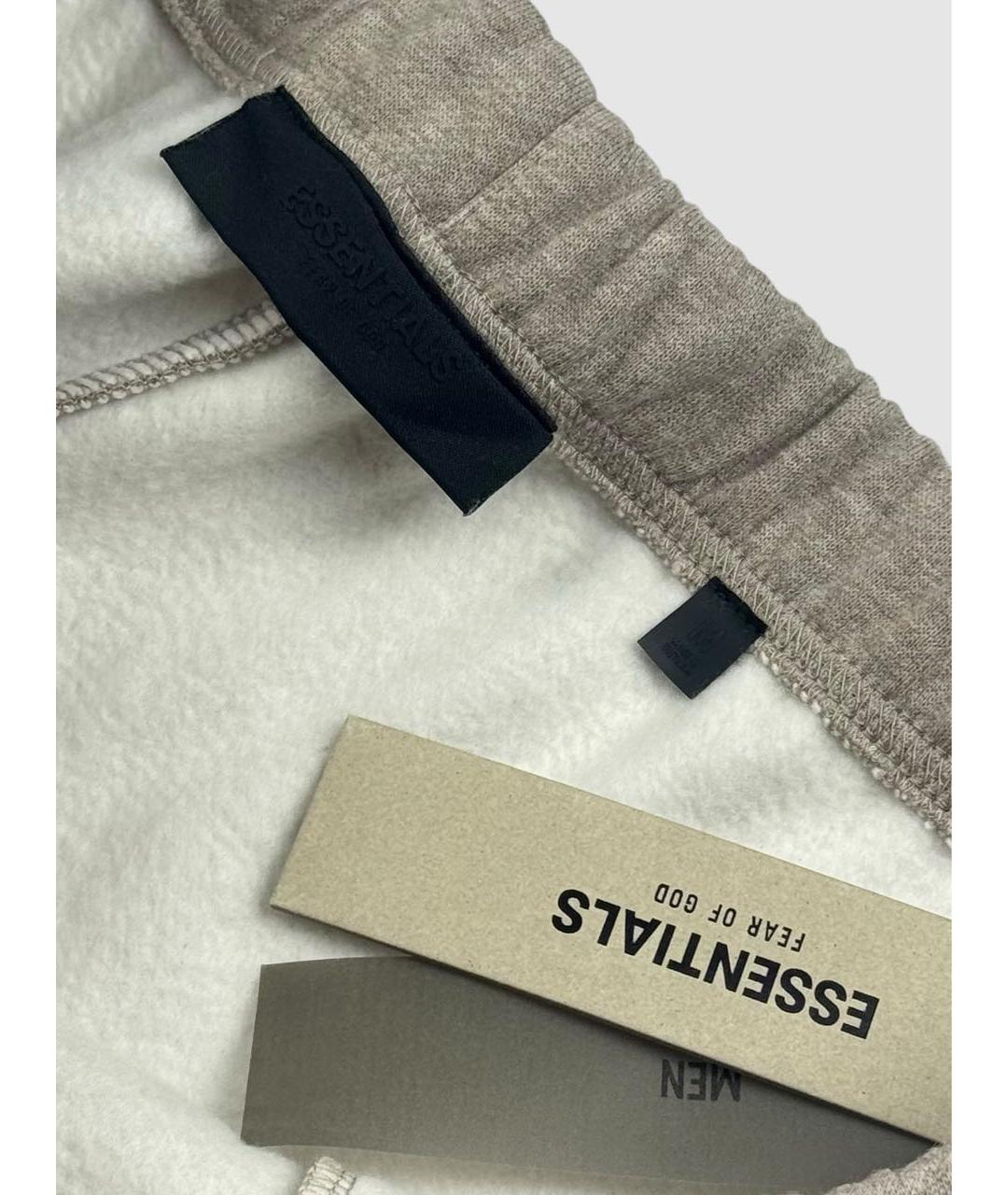 FEAR OF GOD ESSENTIALS Бежевые хлопковые шорты, фото 5
