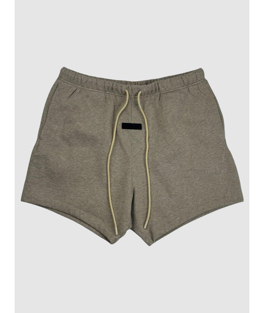 FEAR OF GOD ESSENTIALS Бежевые хлопковые шорты, фото 6