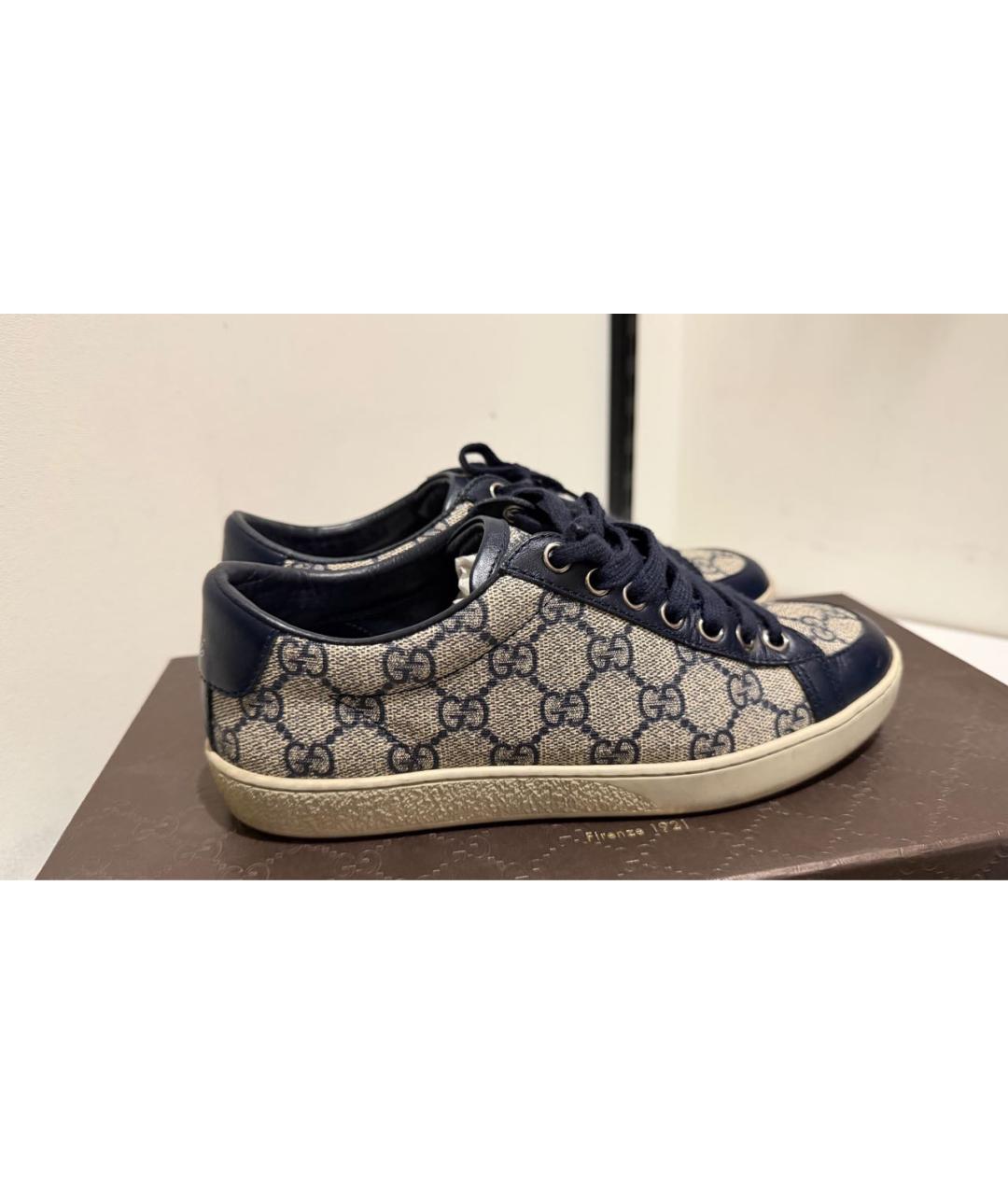GUCCI Серые кеды, фото 7