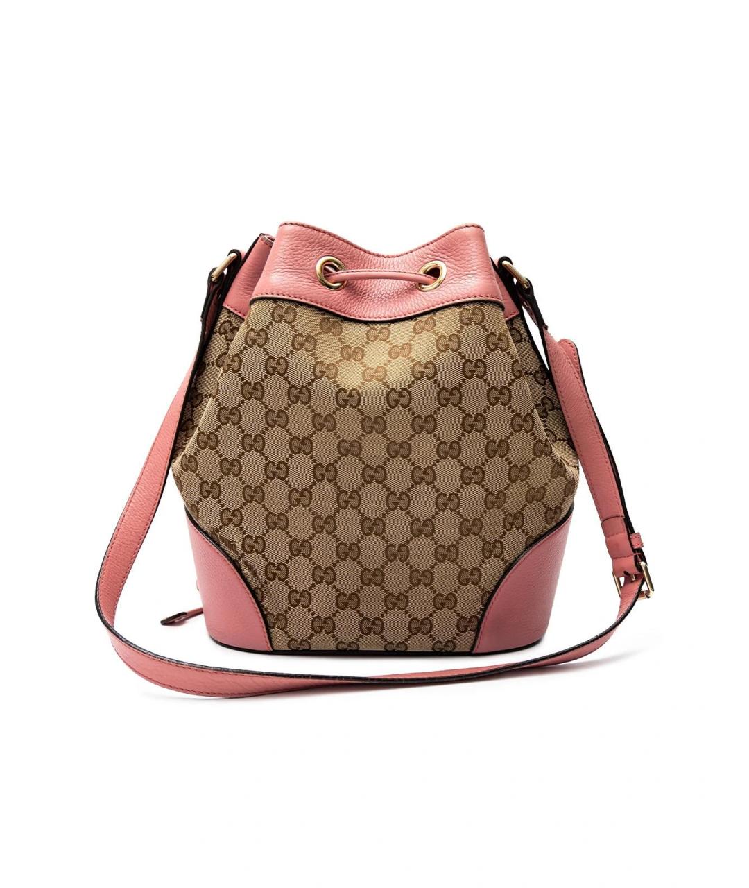 GUCCI Бежевая тканевая сумка тоут, фото 3