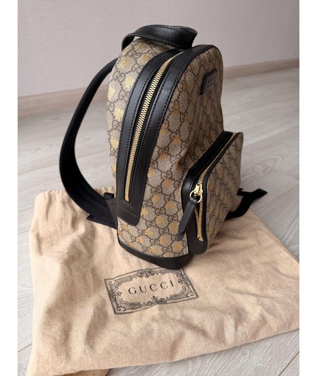 GUCCI Бежевый рюкзак, фото 2
