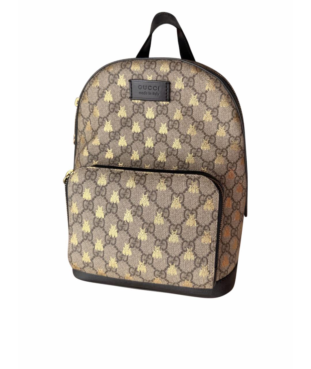 GUCCI Бежевый рюкзак, фото 1