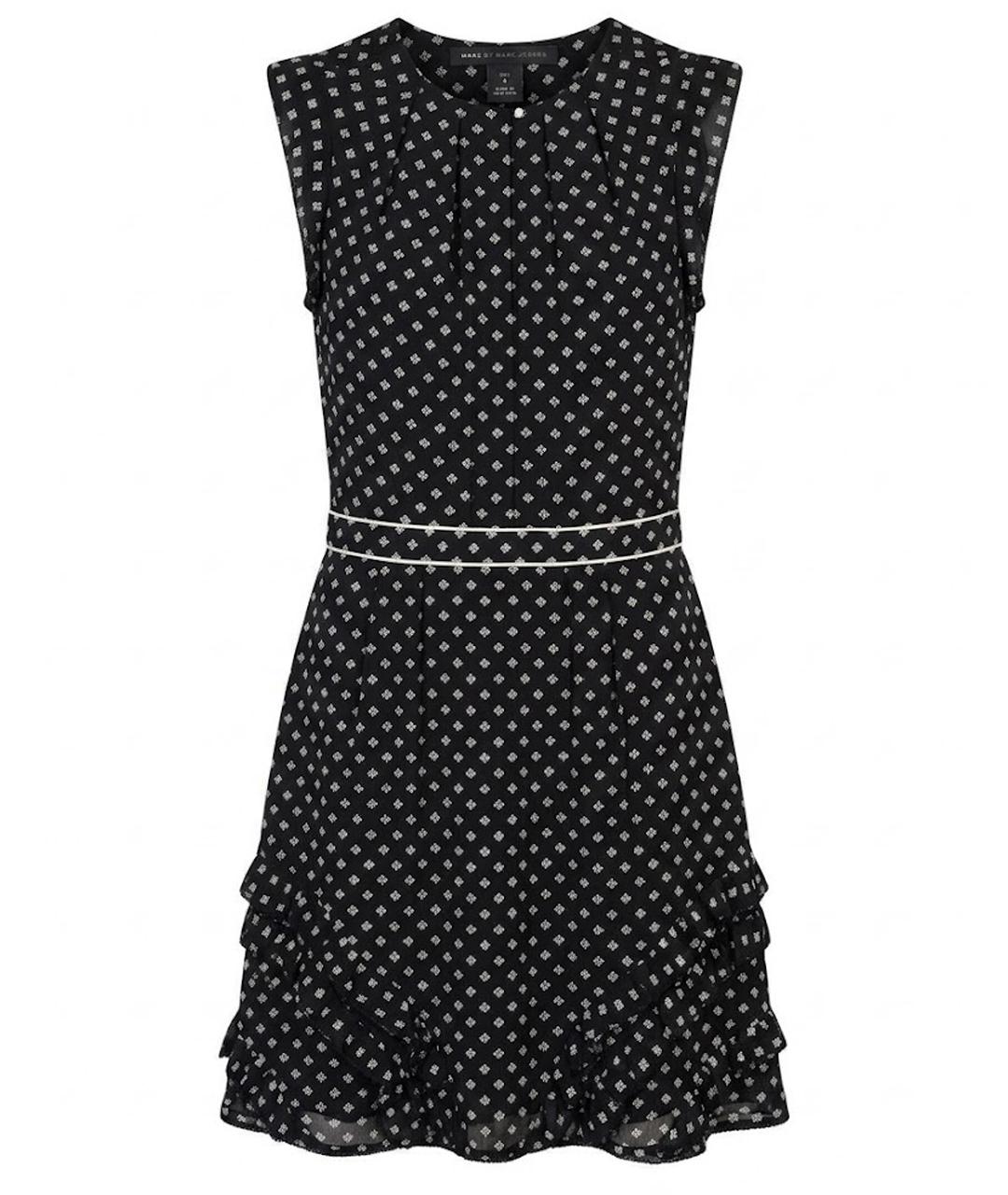MARC BY MARC JACOBS Черное шелковое платье, фото 1