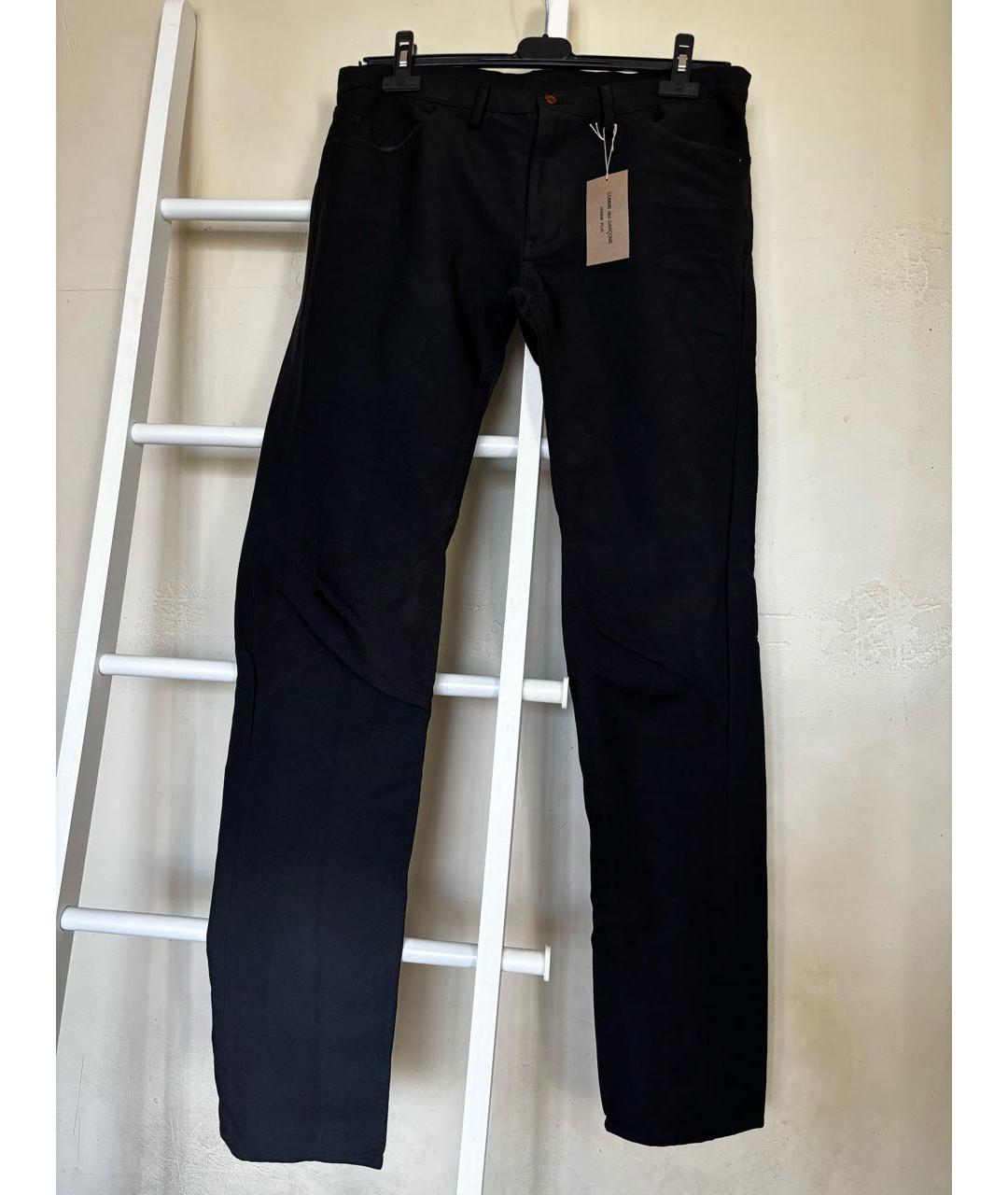 COMME DES GARÇONS HOMME PLUS Черные полиэстеровые повседневные брюки, фото 5