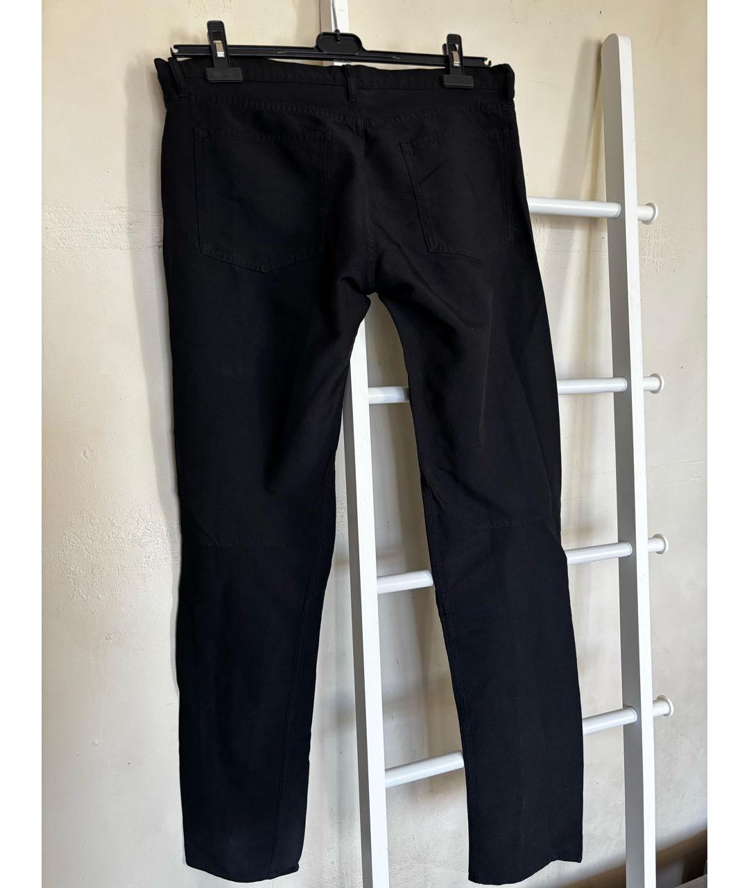 COMME DES GARÇONS HOMME PLUS Черные полиэстеровые повседневные брюки, фото 2