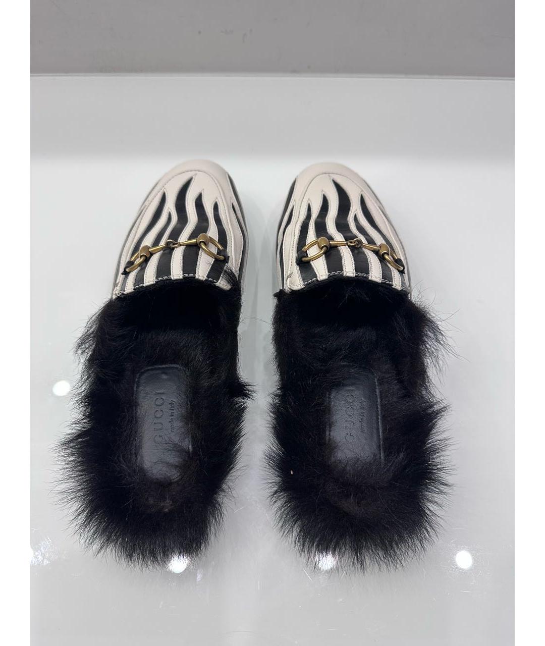 GUCCI Мульти кожаные сабо, фото 3