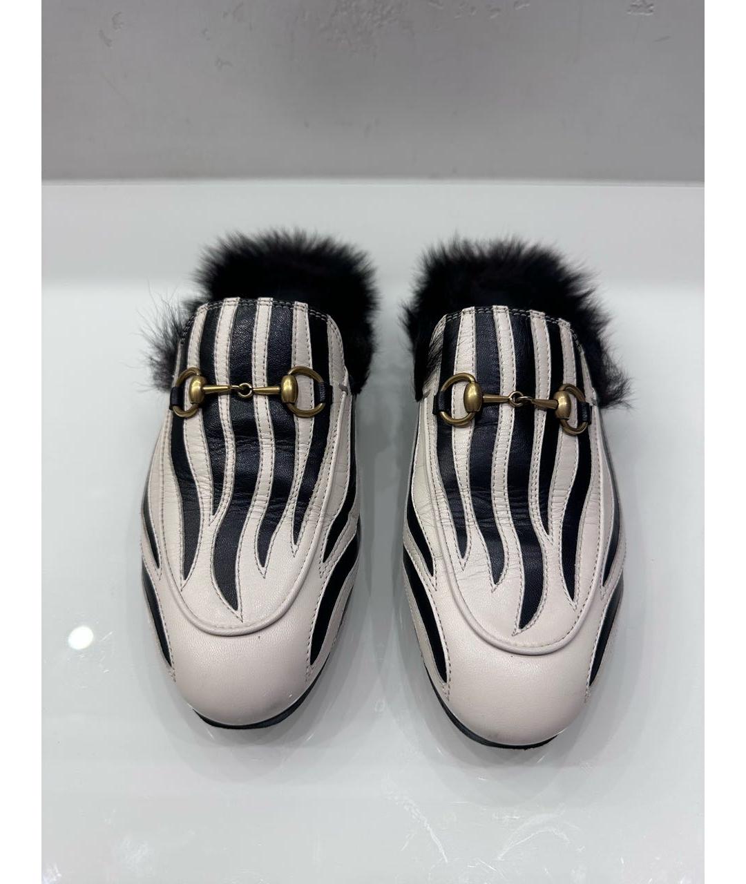 GUCCI Мульти кожаные сабо, фото 2