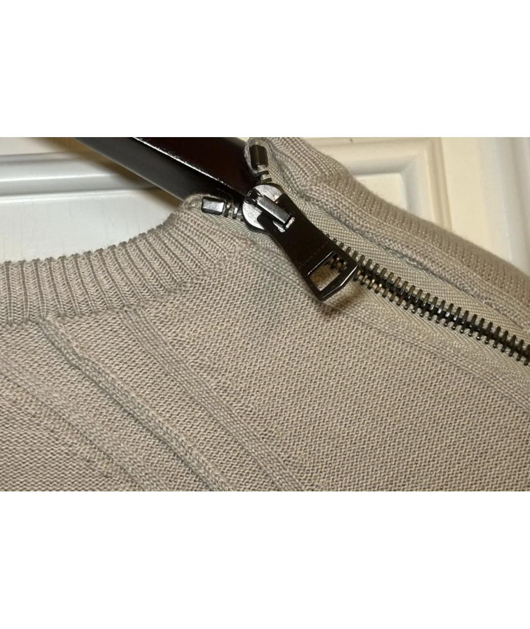 BURBERRY Бежевый джемпер / свитер, фото 4
