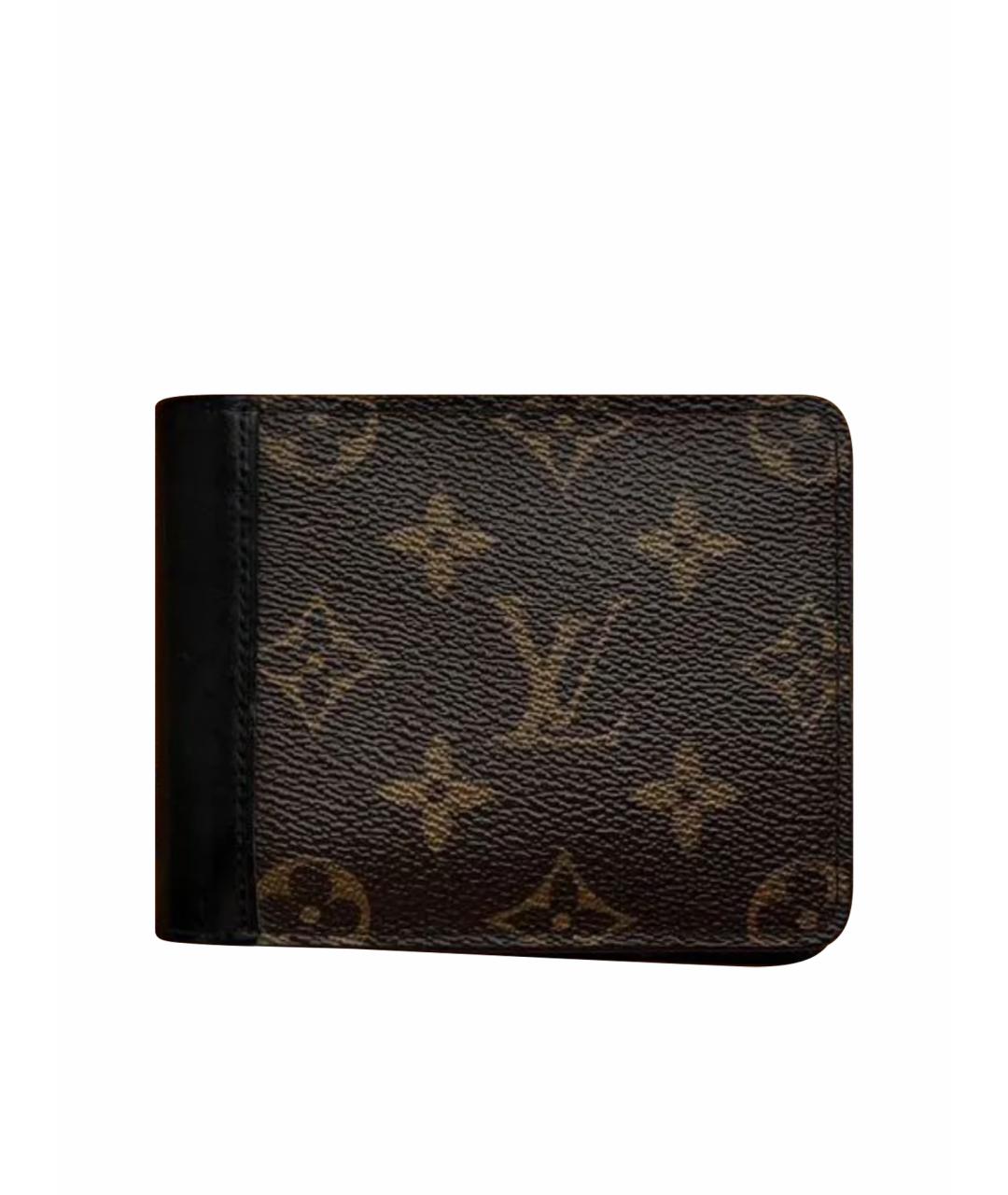 LOUIS VUITTON Коричневый кошелек, фото 1