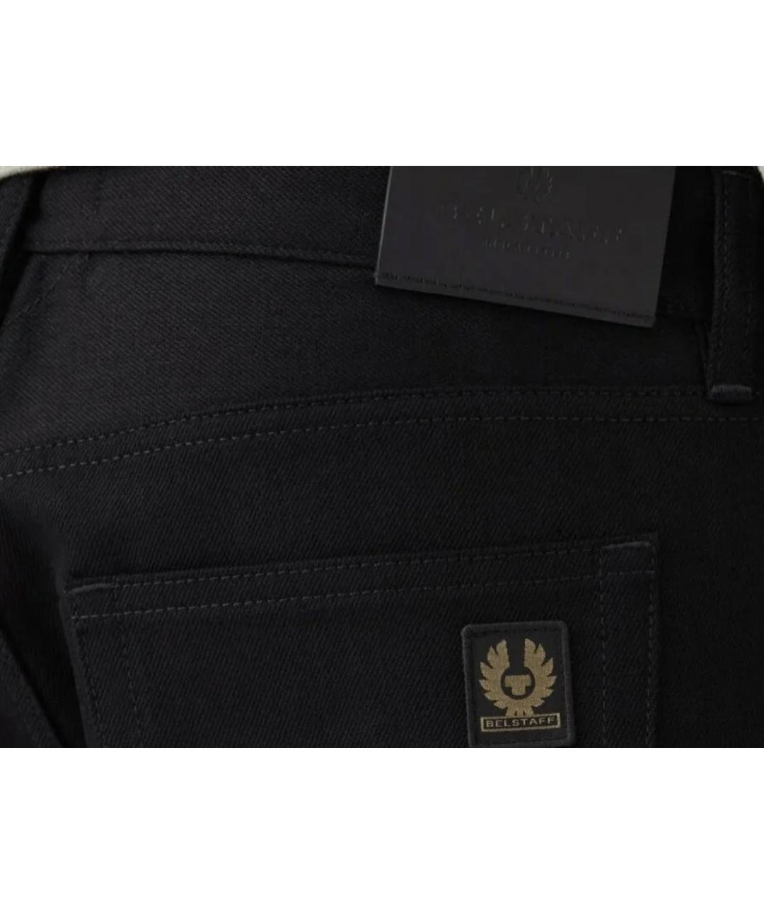 BELSTAFF Черные хлопковые джинсы скинни, фото 4