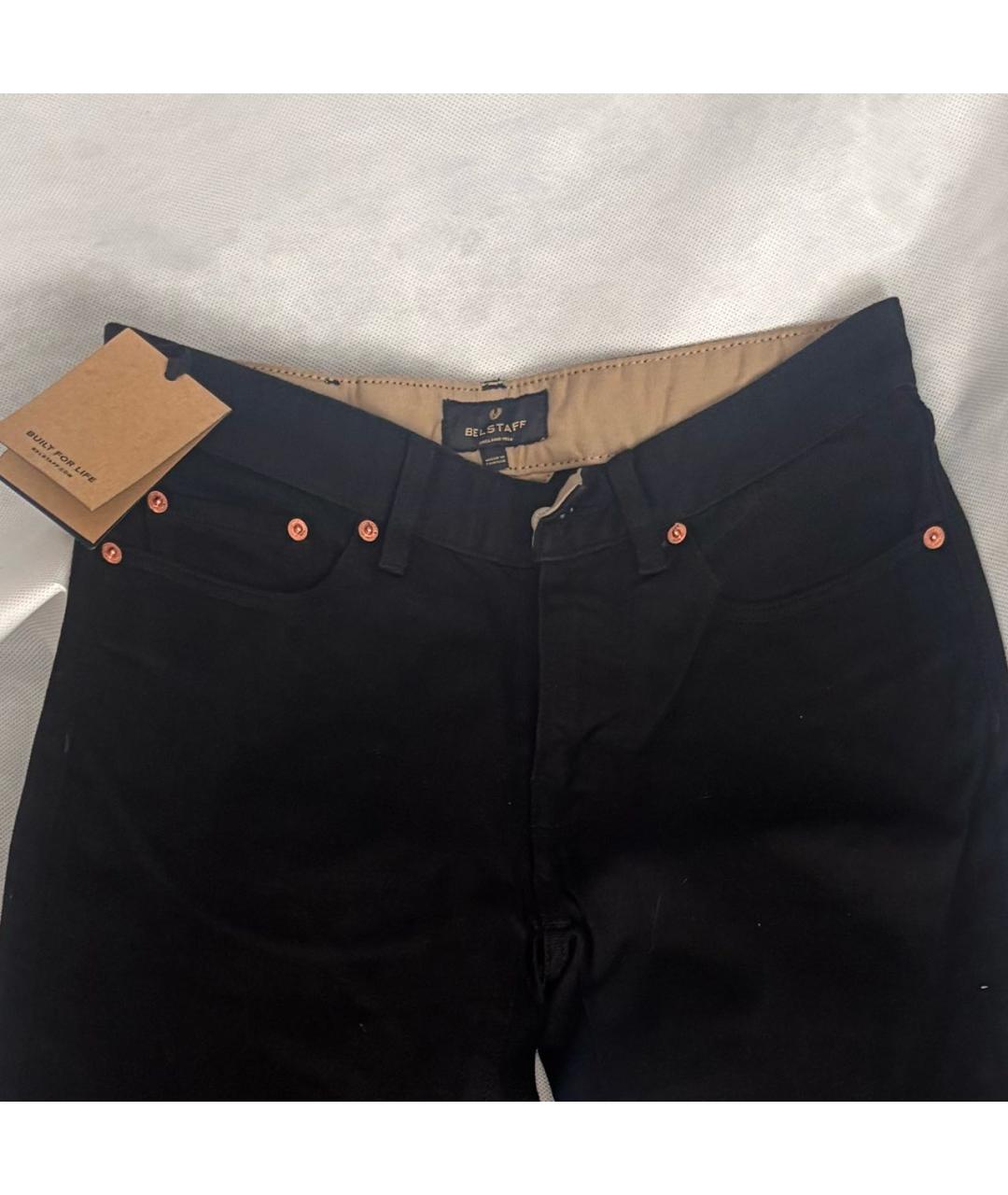 BELSTAFF Черные хлопковые джинсы скинни, фото 3