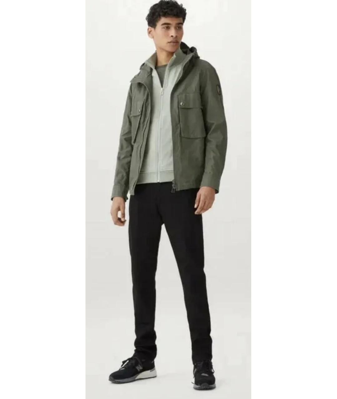BELSTAFF Черные хлопковые джинсы скинни, фото 5