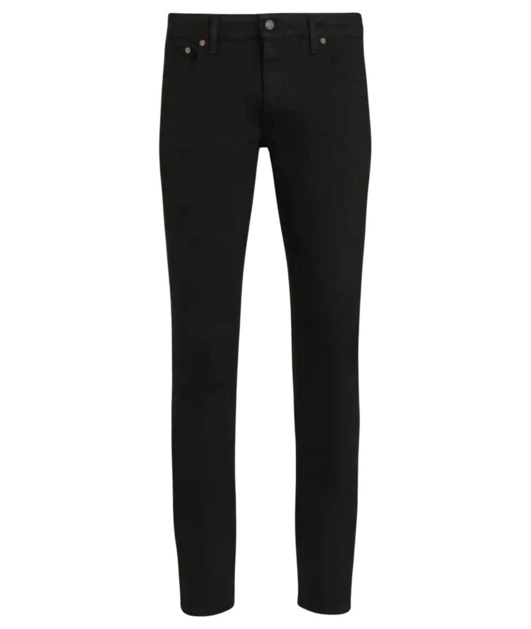 BELSTAFF Черные хлопковые джинсы скинни, фото 1