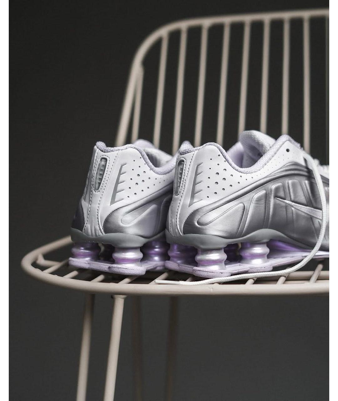 NIKE Серебряные кроссовки, фото 7