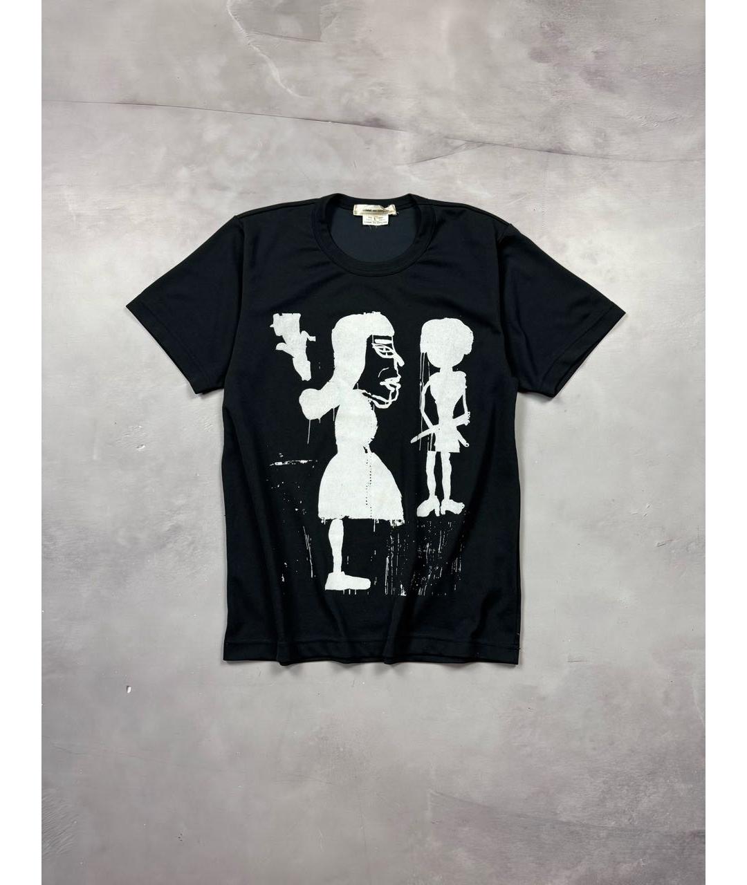 COMME DES GARÇONS Черная футболка, фото 9