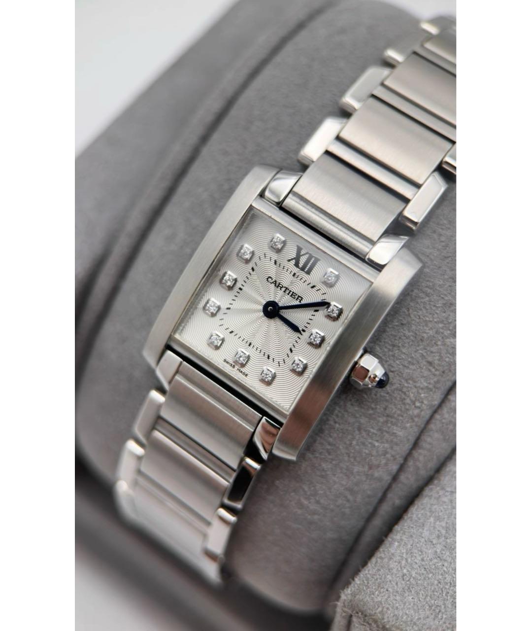 CARTIER Серебряные часы, фото 3