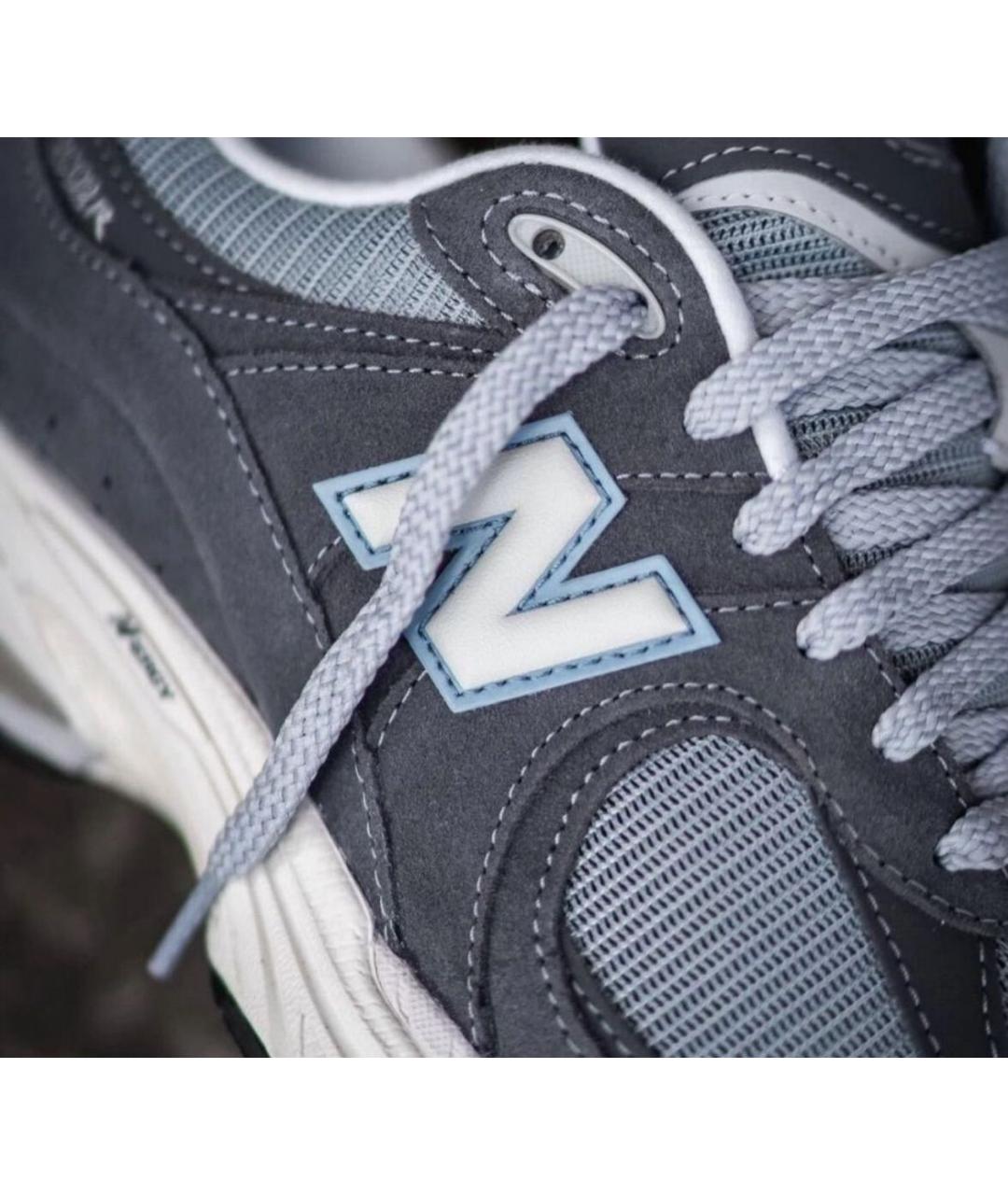 NEW BALANCE Серые замшевые кроссовки, фото 6