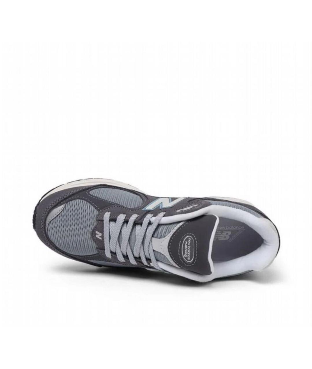 NEW BALANCE Серые замшевые кроссовки, фото 3