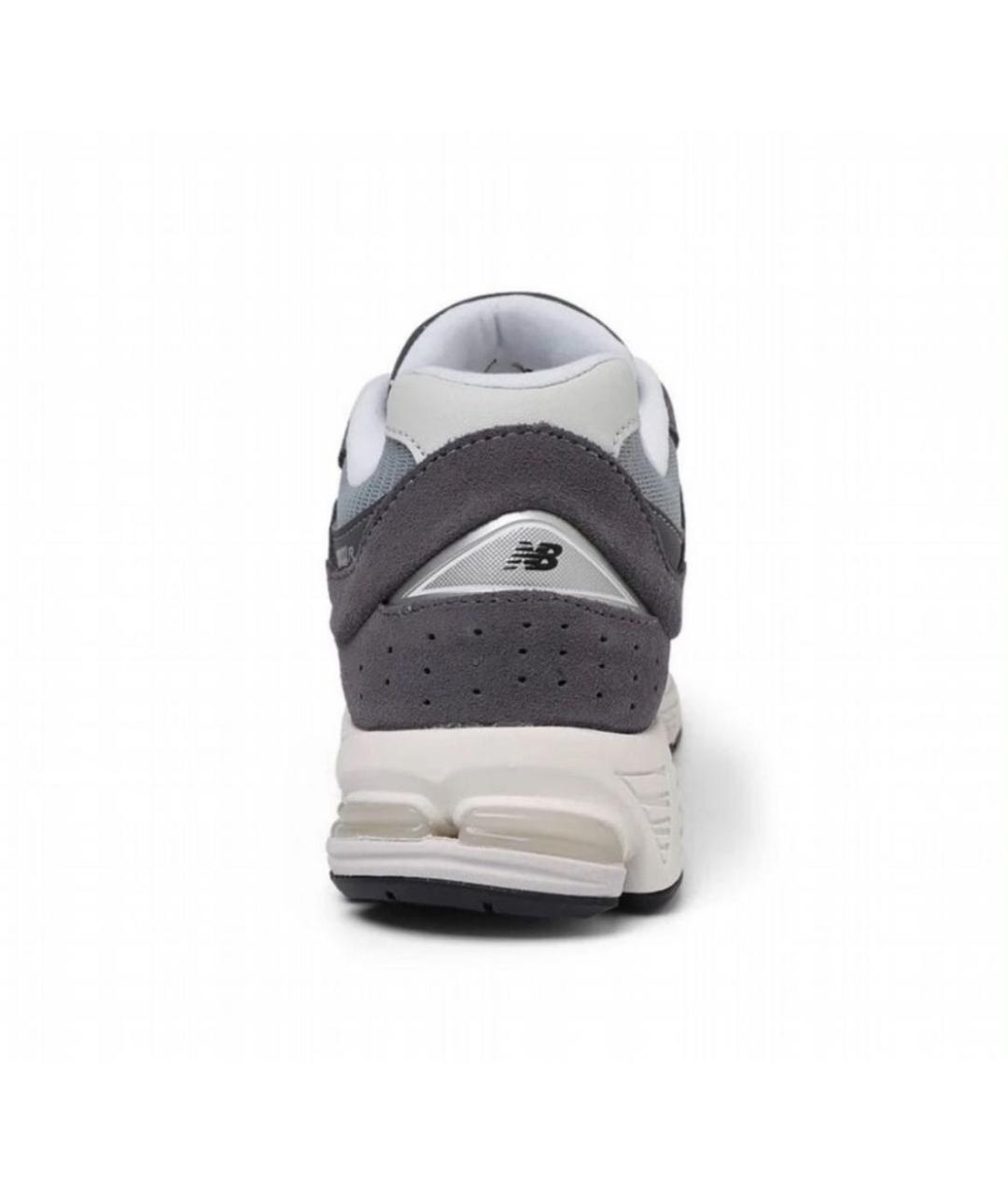 NEW BALANCE Серые замшевые кроссовки, фото 4