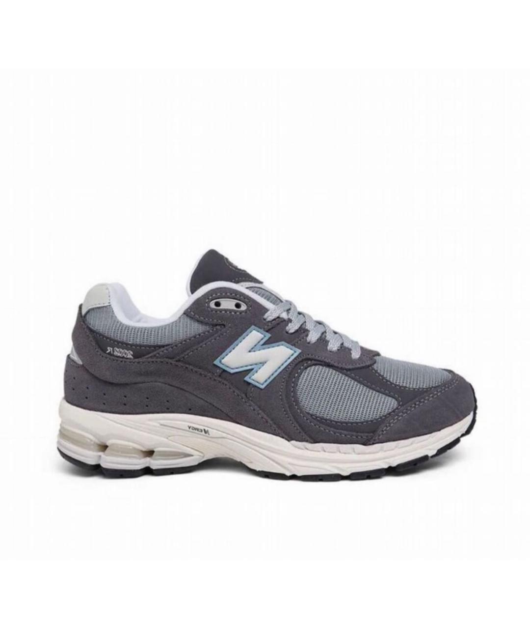 NEW BALANCE Серые замшевые кроссовки, фото 1
