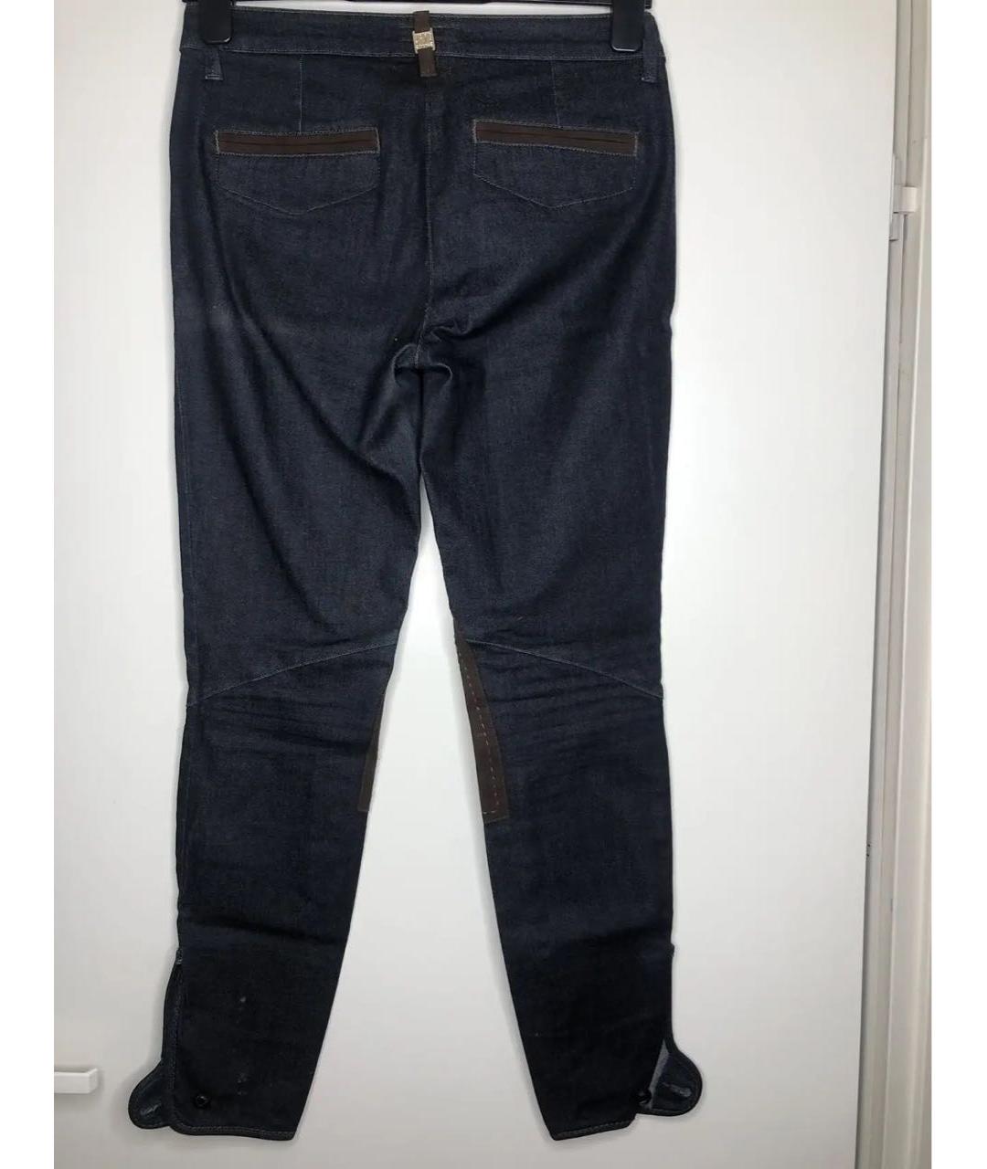 TRUSSARDI JEANS Синие джинсы слим, фото 2