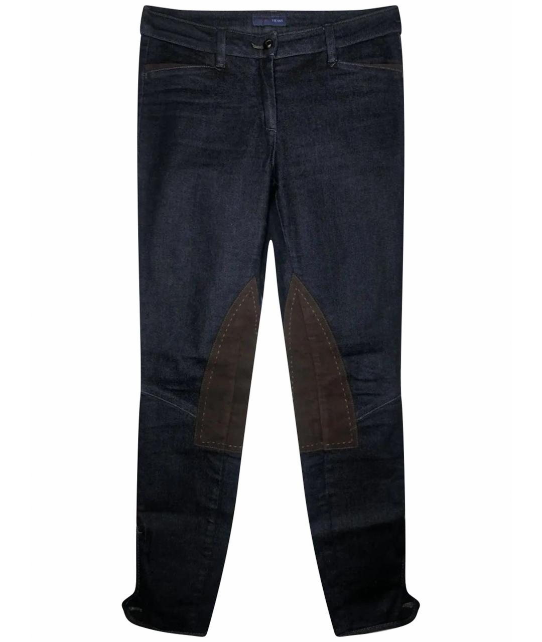 TRUSSARDI JEANS Синие джинсы слим, фото 1