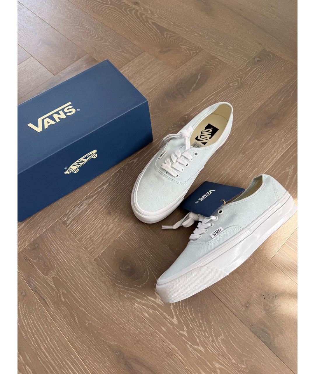 VANS Голубые текстильные кеды, фото 5