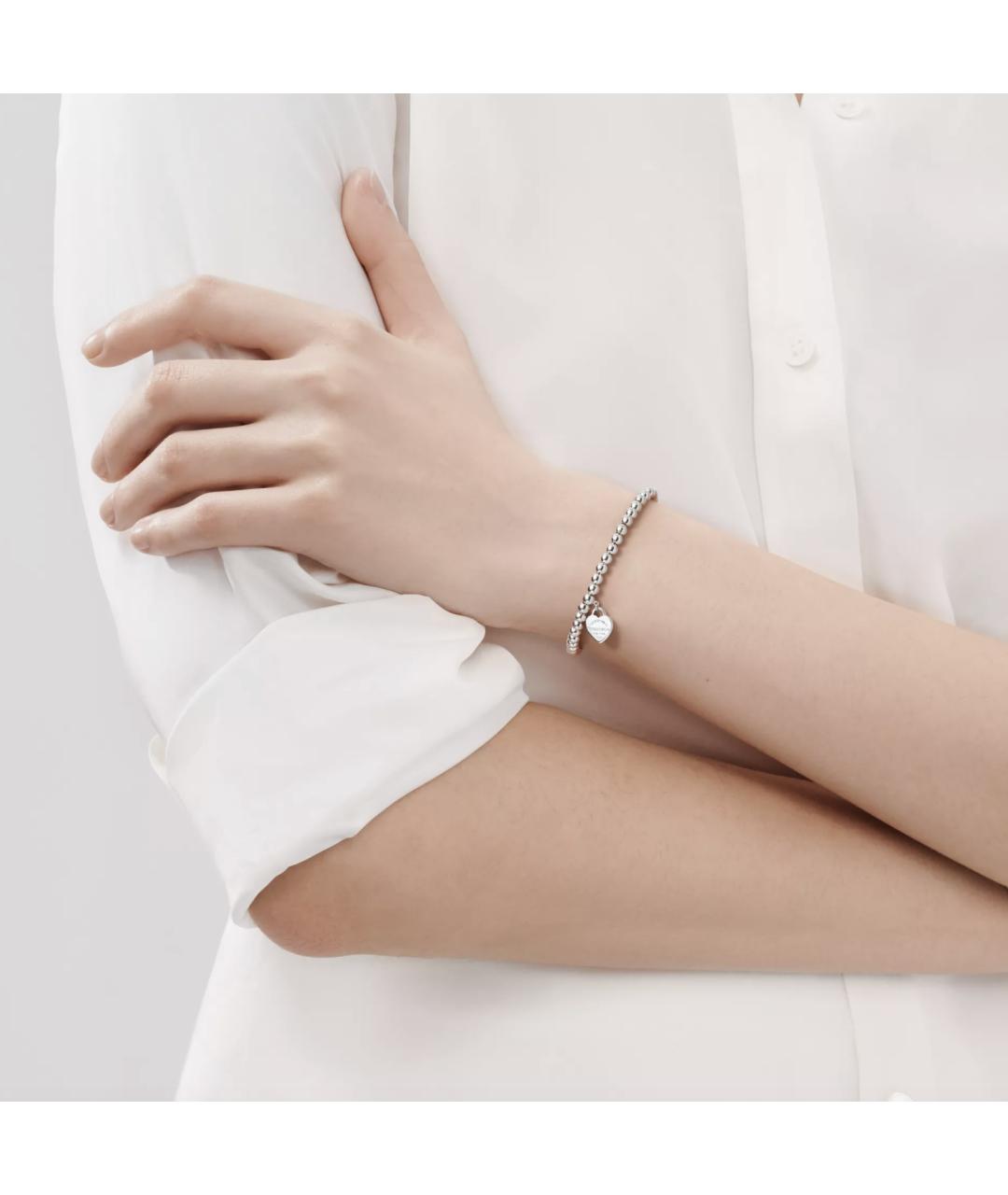 TIFFANY&CO Серебрянный серебряный браслет, фото 2
