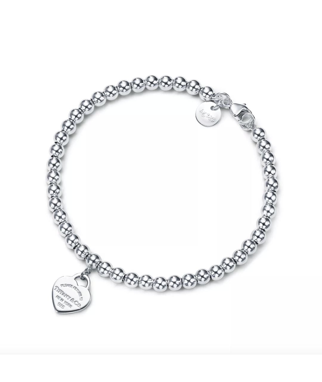 TIFFANY&CO Серебрянный серебряный браслет, фото 4