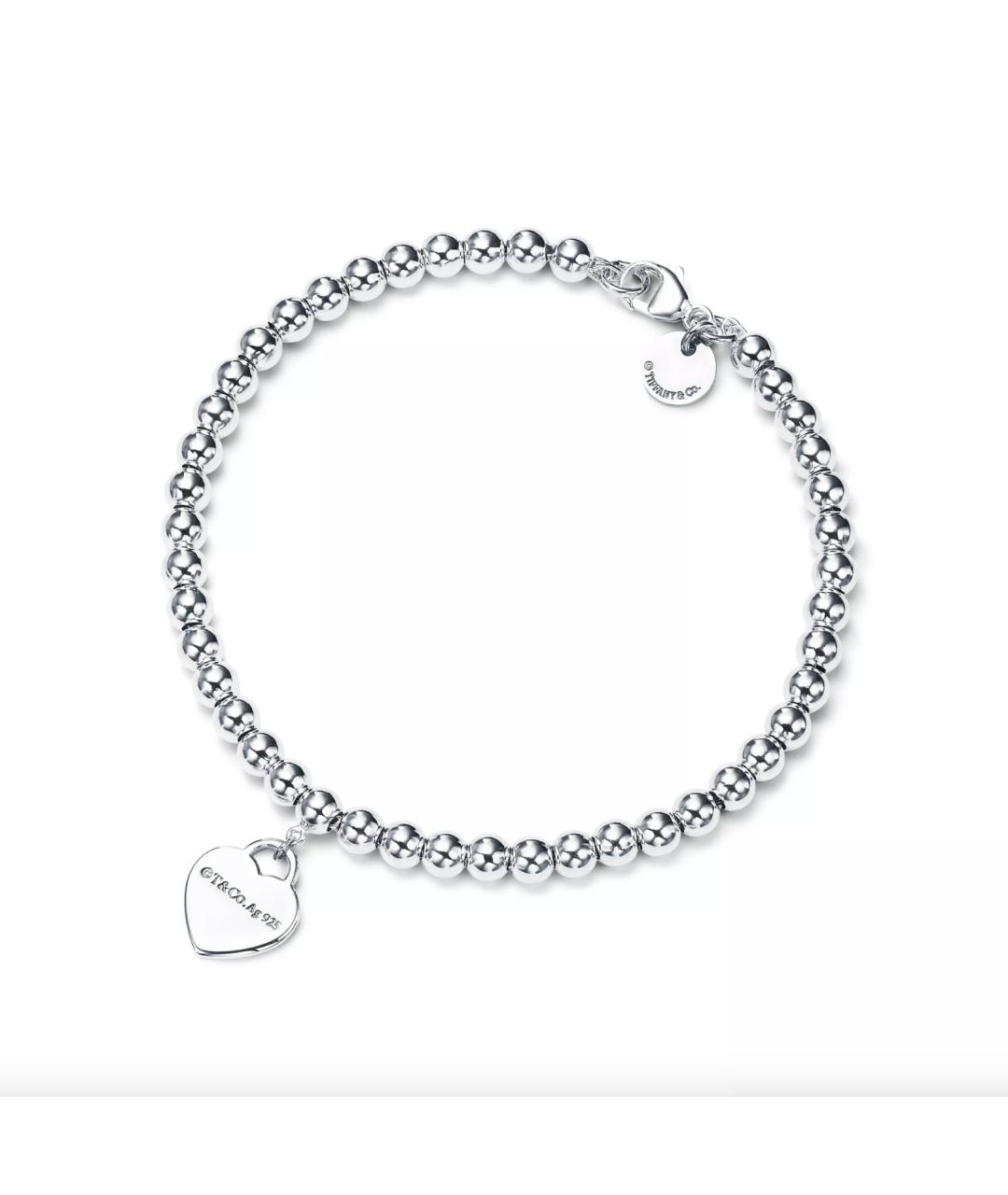 TIFFANY&CO Серебрянный серебряный браслет, фото 3