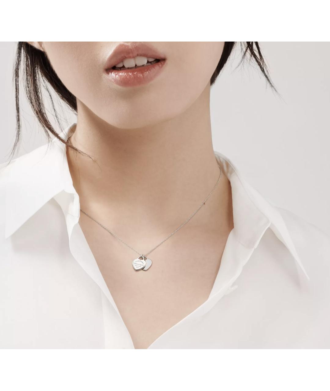 TIFFANY&CO Серебряная серебряная подвеска, фото 2