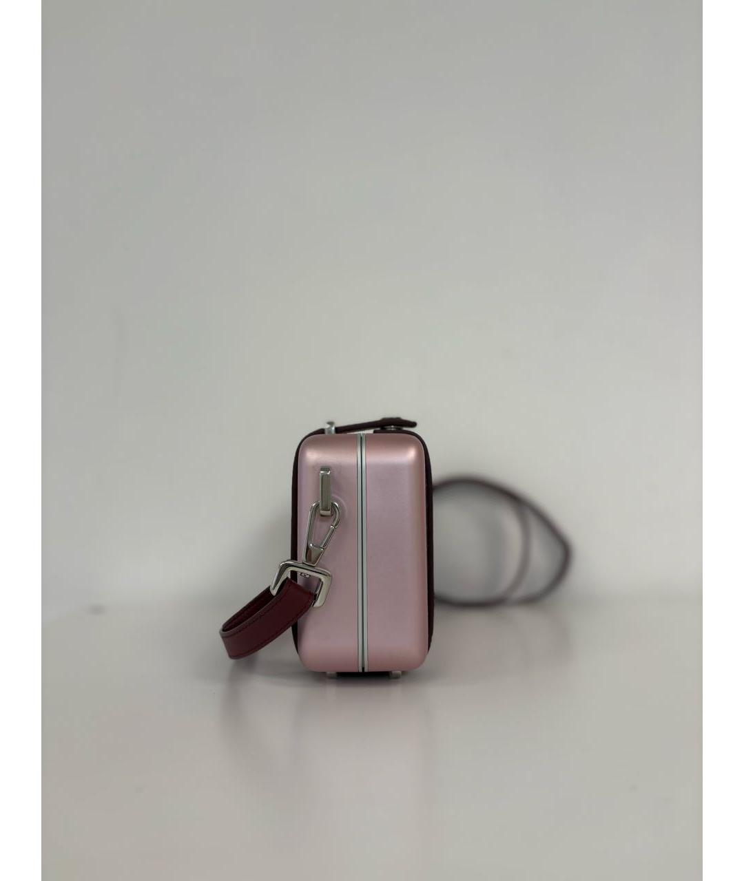 CHRISTIAN DIOR Розовая сумка через плечо, фото 5